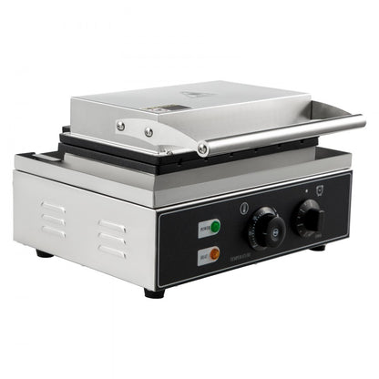 010791869369 - Durable Stainless Steel Rectangle Waffle Maker with Nonstick Pans