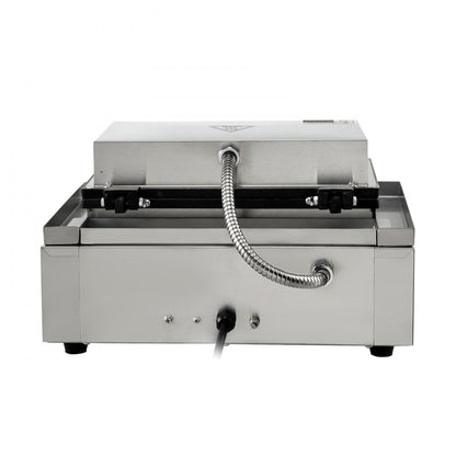010791869369 - Durable Stainless Steel Rectangle Waffle Maker with Nonstick Pans