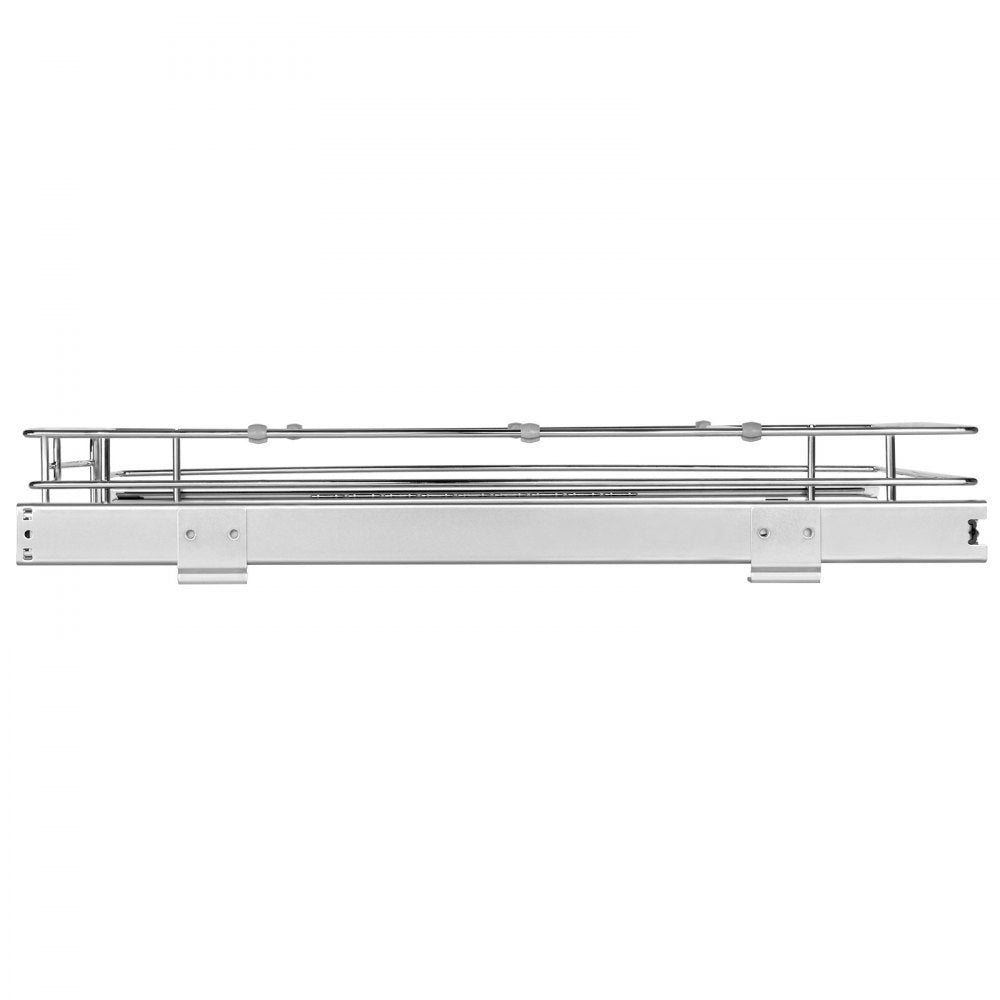 LX-C9265B - Chrome Pull-Out Cabinet Organizer for Kitchen & Bathroom Storage