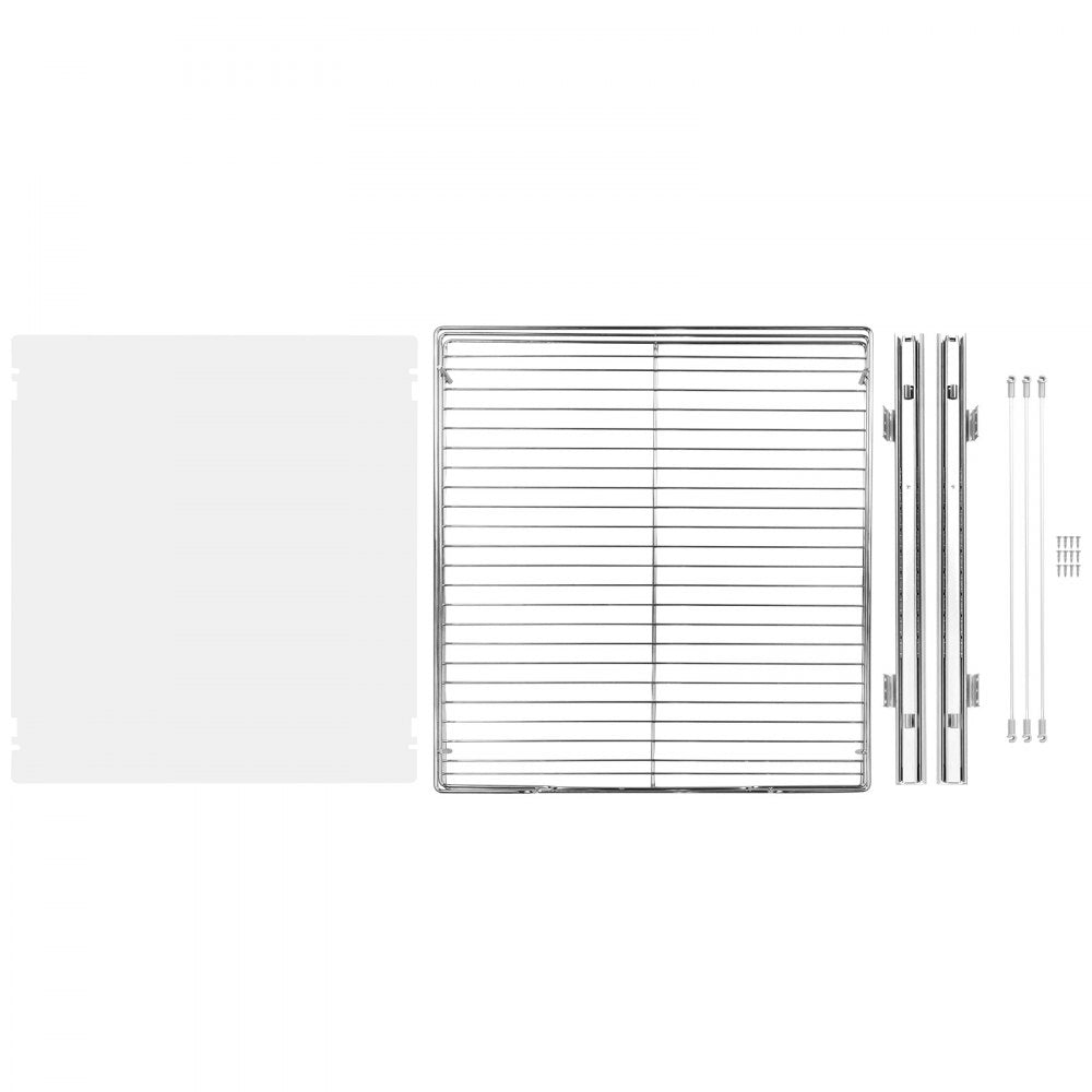 LX-C9265B - Chrome Pull-Out Cabinet Organizer for Kitchen & Bathroom Storage