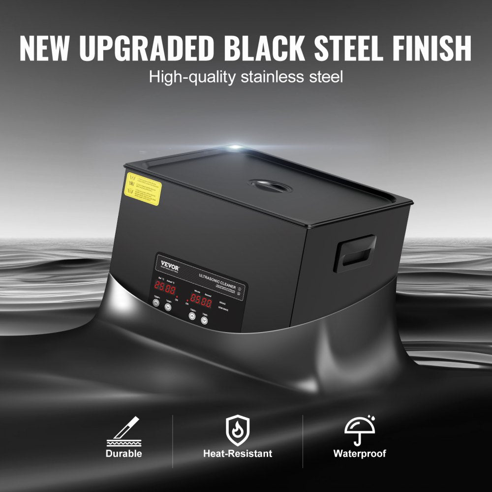 KZ-F15 - 15L Ultrasonic Cleaner with Dual Power & Digital Control