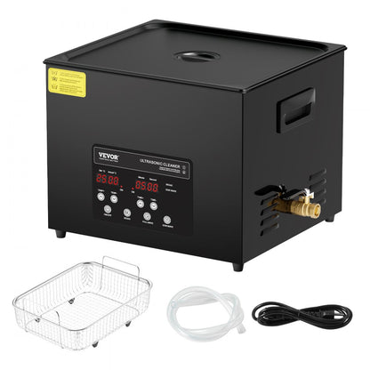 KZ-F15 - 15L Ultrasonic Cleaner with Dual Power & Digital Control