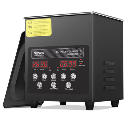 KZ-F2 - 2L VEVOR Ultrasonic Cleaner with Digital Control Panel