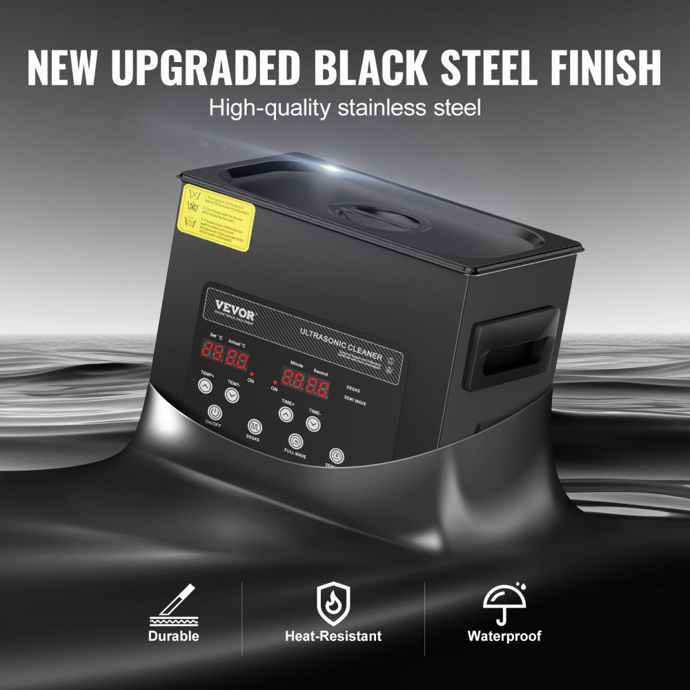 KZ-F3 - 40kHz Ultrasonic Cleaner with Digital Controls and Precision Cleaning