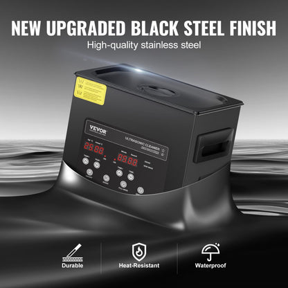 KZ-F3 - 40kHz Ultrasonic Cleaner with Digital Controls and Precision Cleaning