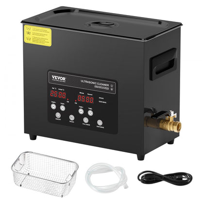 KZ-F6 - 6L Ultrasonic Cleaner with Digital Control & Degassing Feature