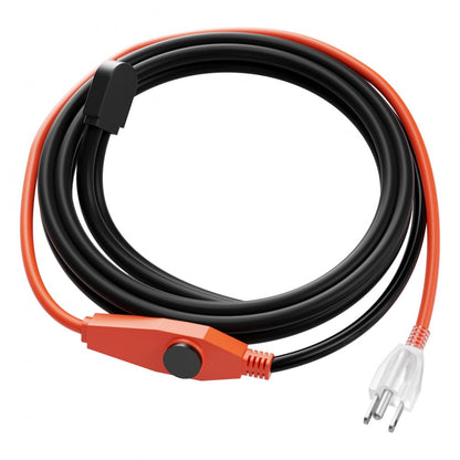 PFPC1-1A003 - 3FT Pipe Heating Cable with Thermostat, 7W/FT Power