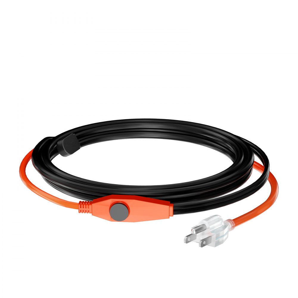 PFPC1-1A003 - 3FT Pipe Heating Cable with Thermostat, 7W/FT Power