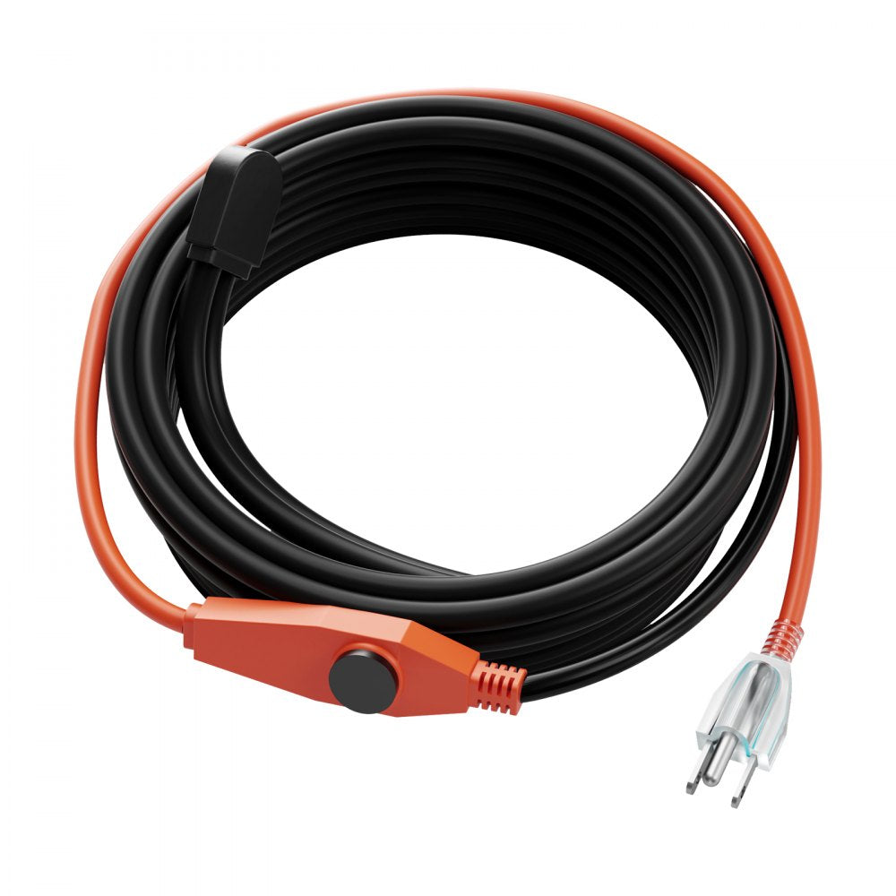 PFPC1-1A030 - 30FT Pipe Heating Cable, 7W/FT with Thermostat