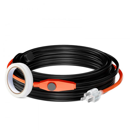 PFPC1-1A030 - 30FT Pipe Heating Cable, 7W/FT with Thermostat