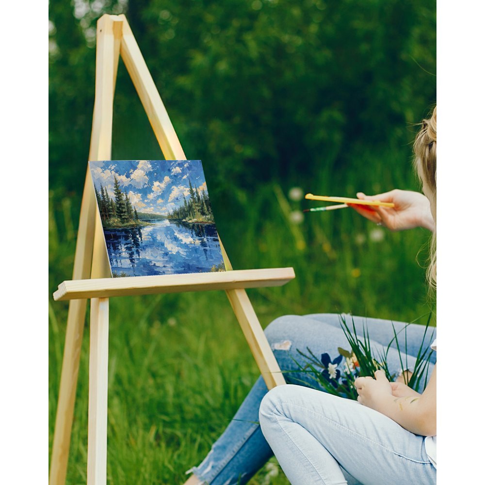 8*10-40 - Durable 8x10 Inch Canvas Boards, 40 Pack, Pre-Treated for Easy Painting
