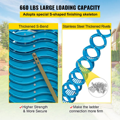 010351927960 - 12-Step Retractable Attic Stairs, 660 lbs Capacity, Space-Saving Design