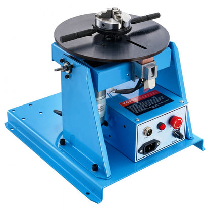 HD-10 - VEVOR 20W Rotary Welding Positioner with 3-Jaw Chuck and 11 lbs Capacity