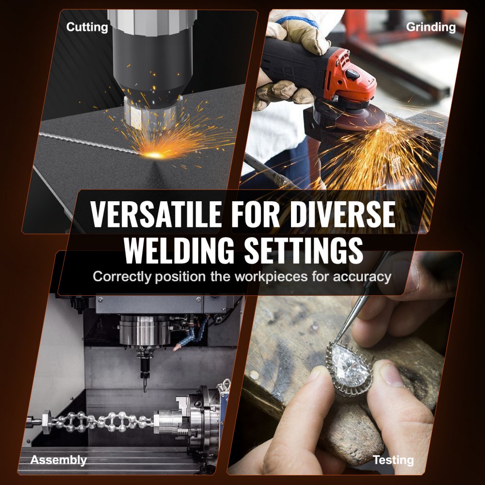 HD-30 - VEVOR 80W Rotary Welding Positioner, 33.1 lbs Capacity, 1-12 RPM