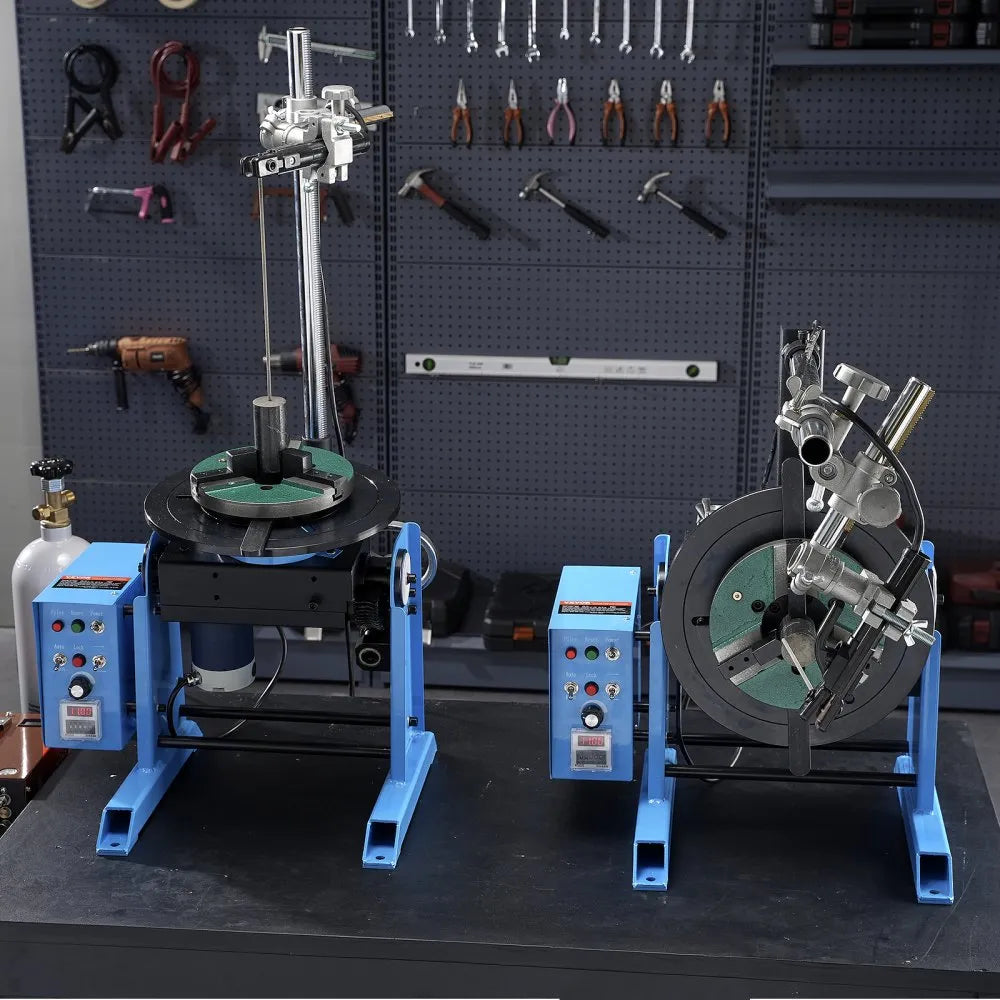 HD-30 - VEVOR 80W Rotary Welding Positioner, 33.1 lbs Capacity, 1-12 RPM