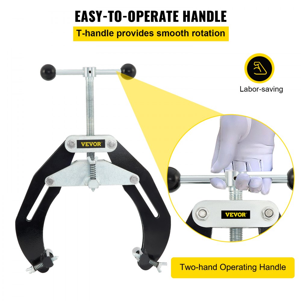 VV-UC-62 - Durable 2"-6" Steel Pipe Clamp for Fast Assembly