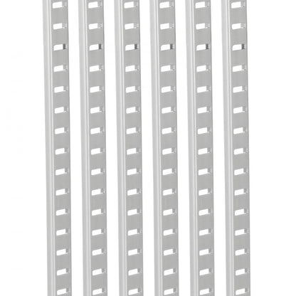 GD03 - Heavy-Duty 72.68" Adjustable Shelf Rail in SPCC Steel