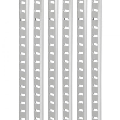 GD03 - Heavy-Duty 72.68" Adjustable Shelf Rail in SPCC Steel