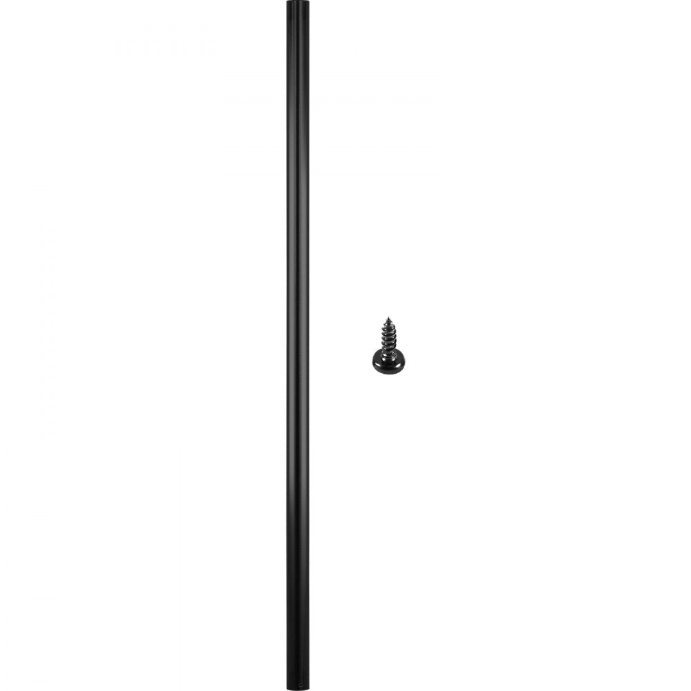 010351824600 - 36" Black Aluminum Deck Balusters, Stylish & Durable