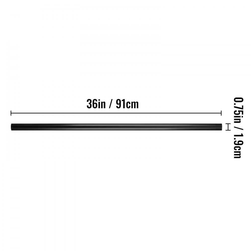 010351824600 - 36" Black Aluminum Deck Balusters, Stylish & Durable