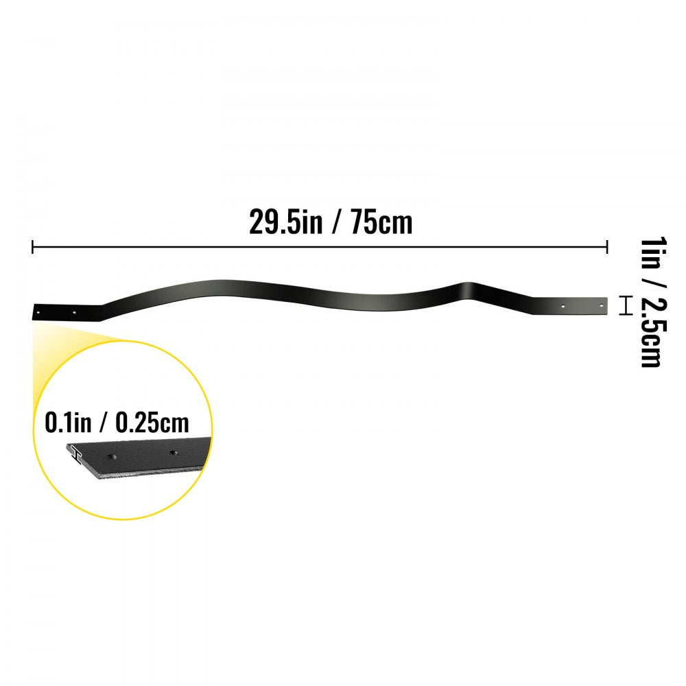 010618577611 - Durable Black Aluminum Deck Balusters with Easy Installation