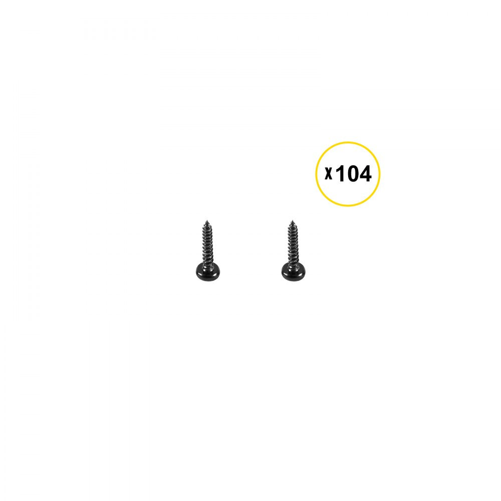 010229477265 - 32.25"x1" Black Aluminum Deck Balusters, 26 Pack, Easy Install