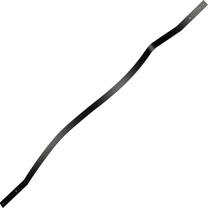 010889851220 - 32.25" Aluminum Alloy Black Deck Balusters, Easy Installation