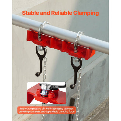 RG1461 - Heavy-Duty Pipe Welding Vise, 1/2" to 8" Diameter