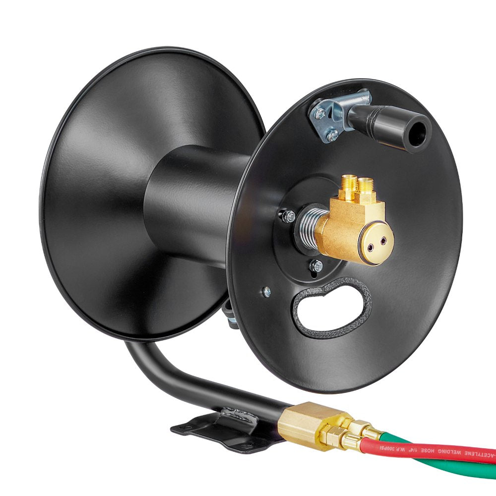 WHRMS02 - Heavy-Duty Steel Welding Hose Reel with 3ft Lead-In Hose