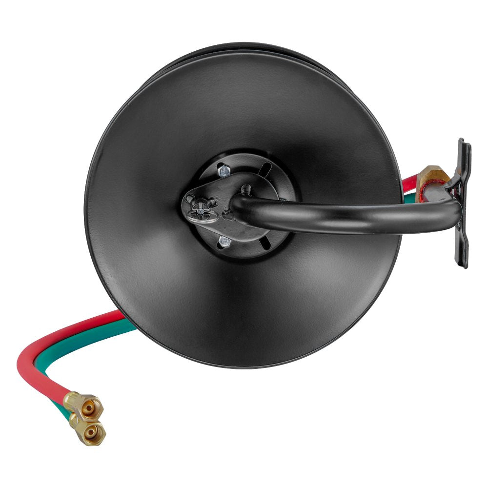 WHRMS02 - Heavy-Duty Steel Welding Hose Reel with 3ft Lead-In Hose