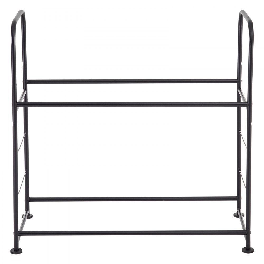 LX060 - Heavy-Duty Tire Storage Rack for 8 Tires with Dust Cover