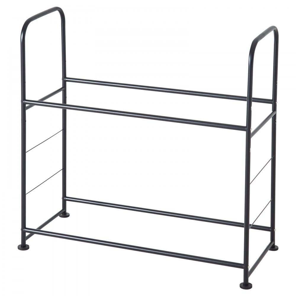 LX060 - Heavy-Duty Tire Storage Rack for 8 Tires with Dust Cover