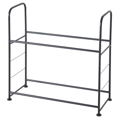 LX060 - Heavy-Duty Tire Storage Rack for 8 Tires with Dust Cover