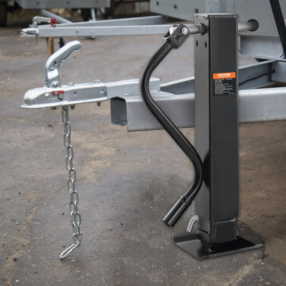 TJD-12000SP-F - Heavy-Duty Trailer Jack, 12000 lbs Capacity, Carbon Steel