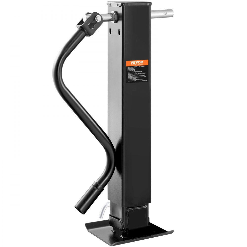 TJD-12000SP-F - Heavy-Duty Trailer Jack, 12000 lbs Capacity, Carbon Steel