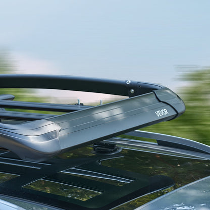 HJ-RB514A-120X100CM - Sturdy 48x40” Roof Rack Cargo Carrier for Your Adventures