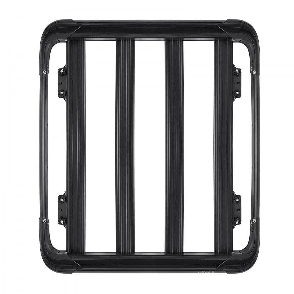HJ-RB514A-120X100CM - Sturdy 48x40” Roof Rack Cargo Carrier for Your Adventures