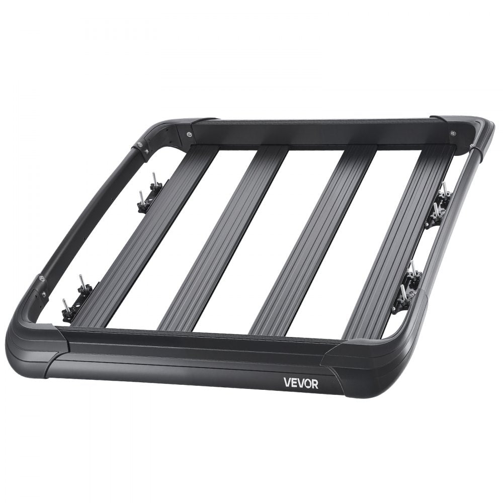 HJ-RB514A-120X100CM - Sturdy 48x40” Roof Rack Cargo Carrier for Your Adventures