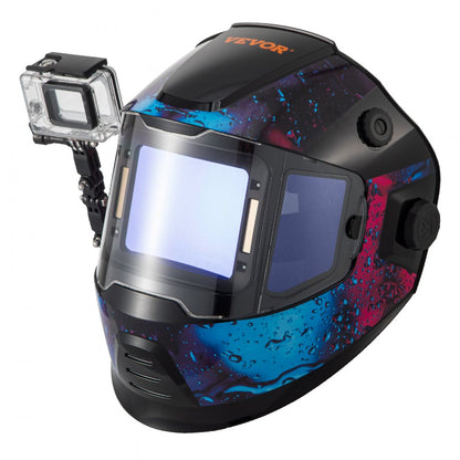 010553729274 - Large View Auto Darkening Welding Helmet for Precision Tasks