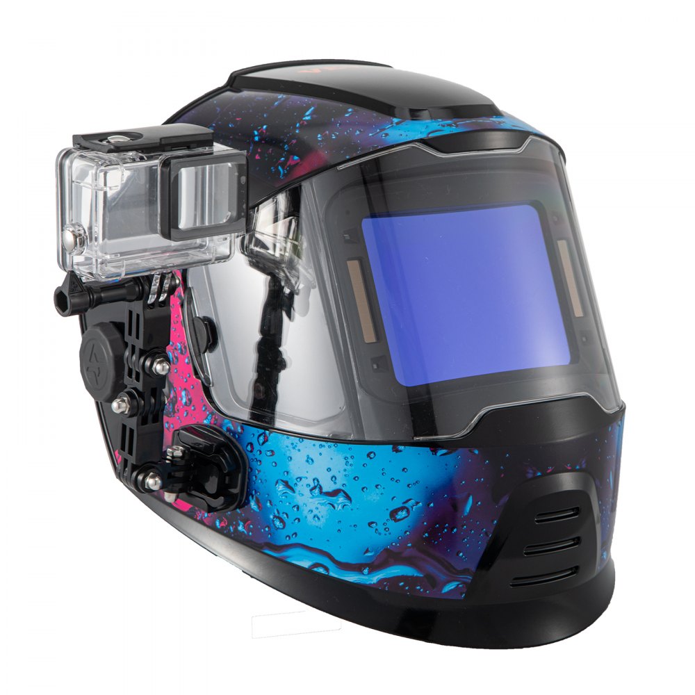 010553729274 - Large View Auto Darkening Welding Helmet for Precision Tasks