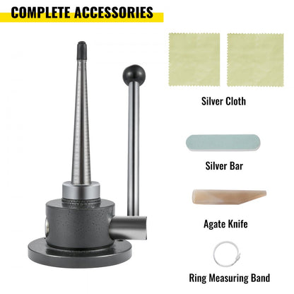 010785168507 - Adjustable Ring Stretcher Tool for Sizes 1-14, Non-Slip Handle