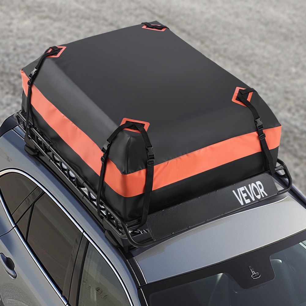 1209-2 - 51" Universal Roof Rack Cargo Basket with Bag & Net