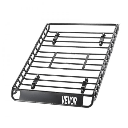 1209-2 - 51" Universal Roof Rack Cargo Basket with Bag & Net