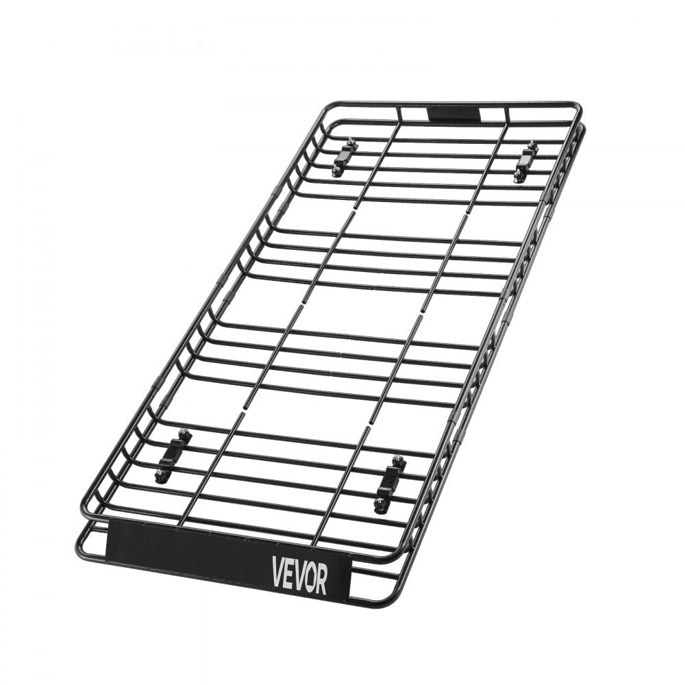 1209-5 - 84x39 in Universal Roof Rack Cargo Basket with Bag & Net