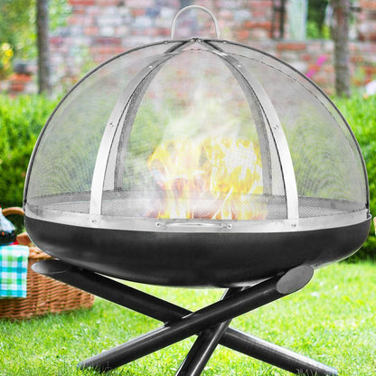 YCSR-10001-36 - Durable Stainless Steel Firepit Spark Screen for Outdoor Safety