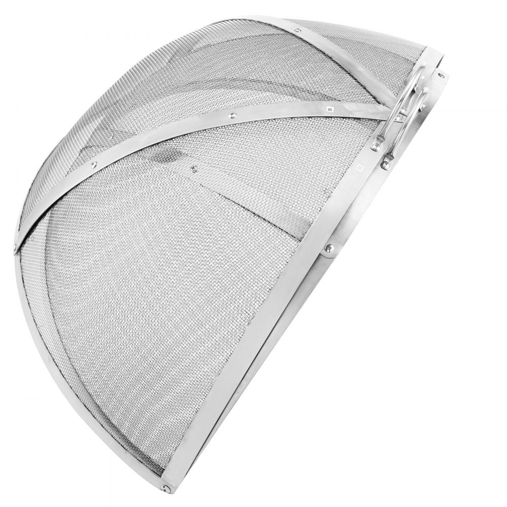 YCSR-10001-40 - 40" Stainless Steel Firepit Spark Screen for Safe Outdoor Use