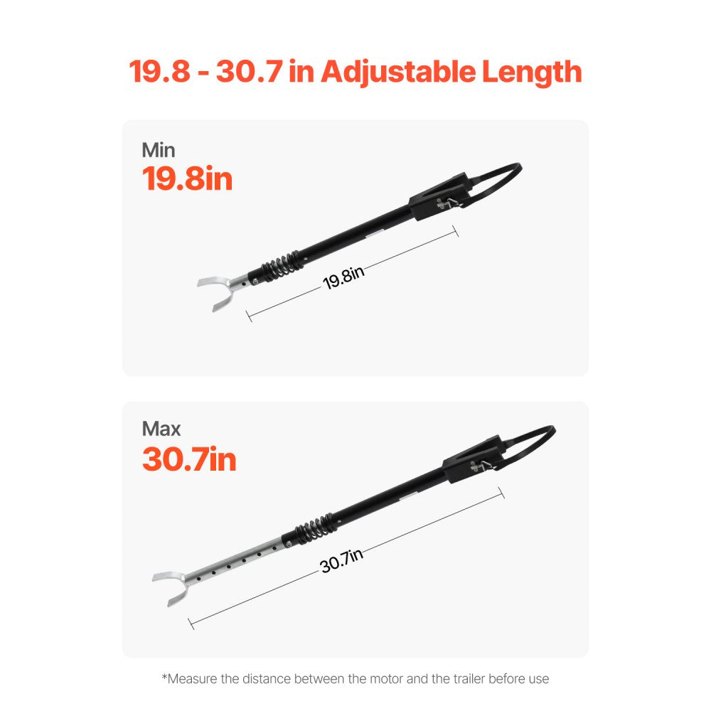 XC2027 - Adjustable 19.8-30.7" Transom Saver for Outboard Engine Support