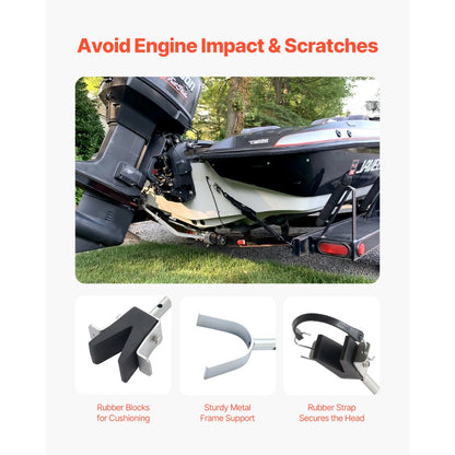 XC2028 - Adjustable 23.6-59 in Transom Saver for Engines Under 150HP