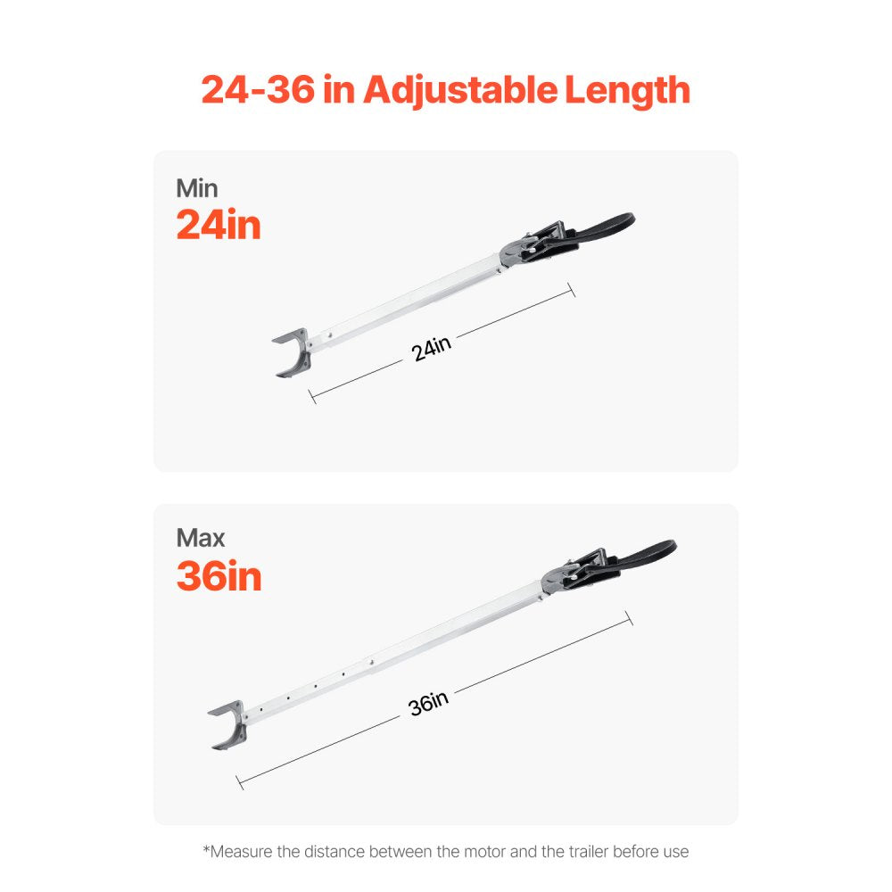 XC2047 - Adjustable 24-36 in Transom Saver for 100HP Engines