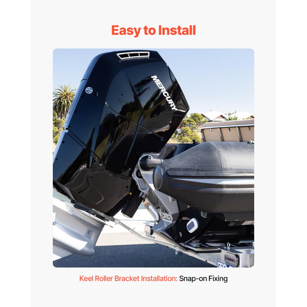XC2048 - Heavy-Duty Adjustable Transom Saver 26.9-62.2 in for Engine Support